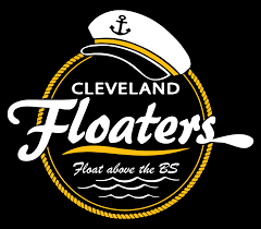 Cleveland Floaters round logo with captain hat and anchor